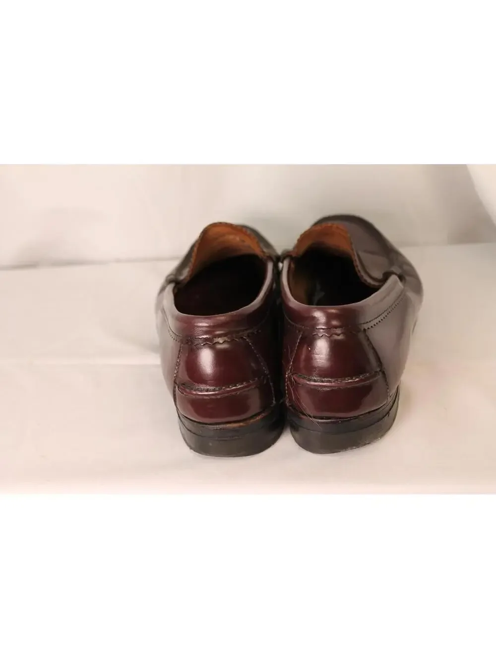 DEXTER Leather Burgundy-Brown Loafers Dress Shoes MADE IN USA Men's 10 D